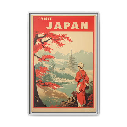 Visit Japan Vintage Poster | Museum-Quality Fine Art Print