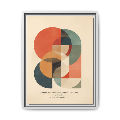 Abstract Geometric Art Print Vintage Poster | Museum-Quality Fine Art Print
