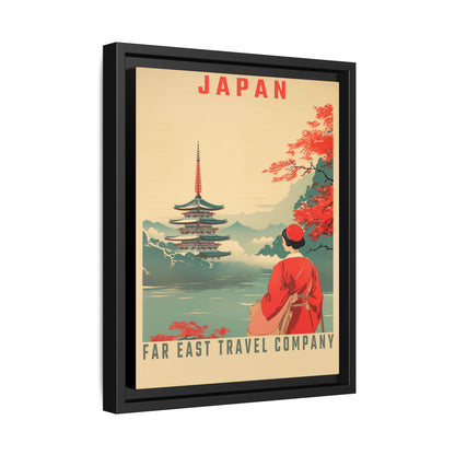Japan Far East Travel Company Vintage Poster | Museum-Quality Fine Art Print