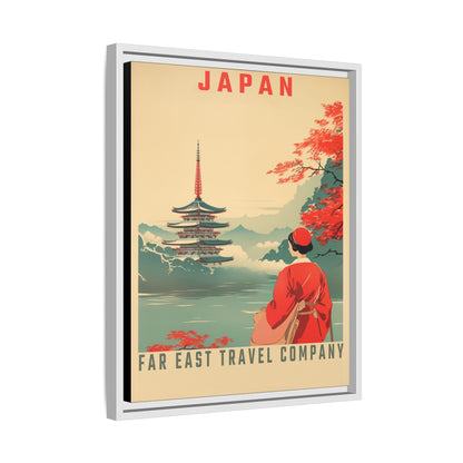 Japan Far East Travel Company Vintage Poster | Museum-Quality Fine Art Print