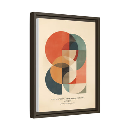 Abstract Geometric Art Print Vintage Poster | Museum-Quality Fine Art Print