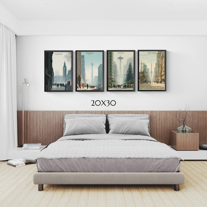 The World Cities Collection | London · Toronto · Seattle · Tokyo