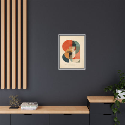 Abstract Geometric Art Print Vintage Poster | Museum-Quality Fine Art Print