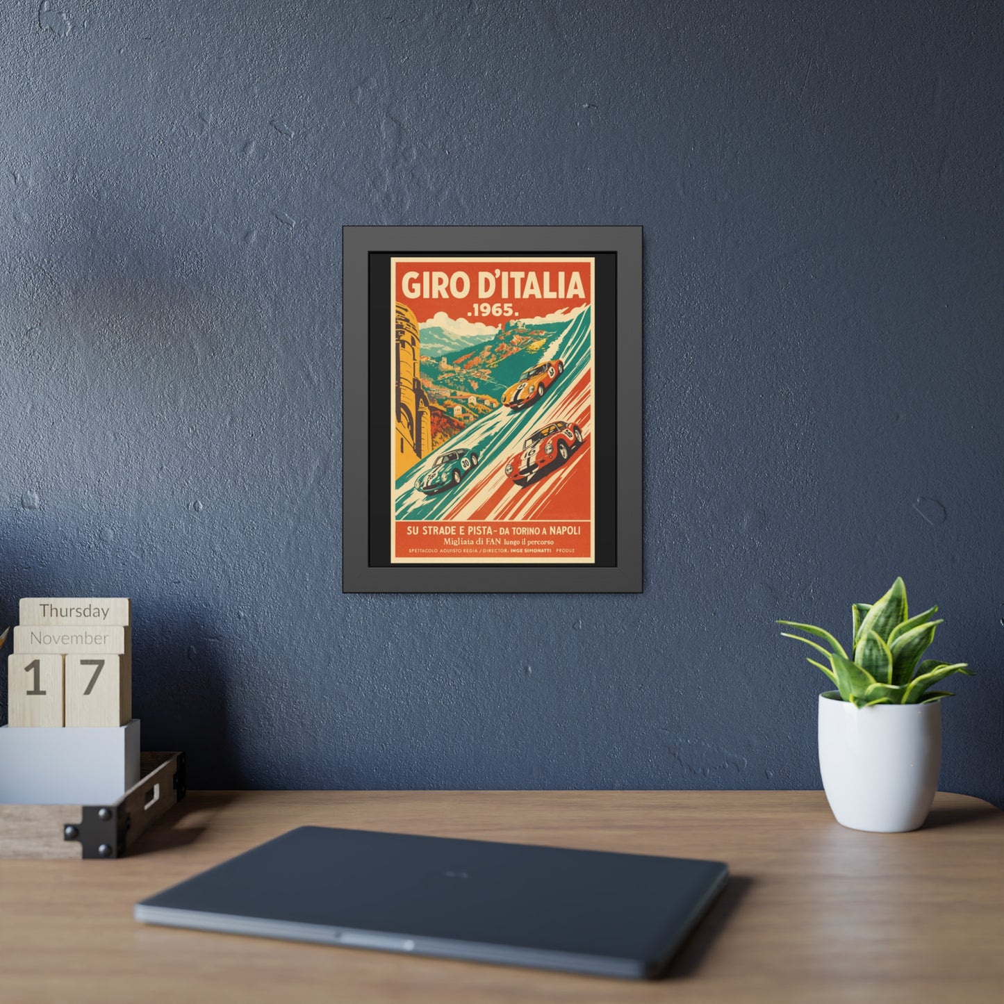 Vintage Velocity Framed Poster | Museum-Quality Fine Art Print