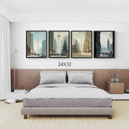 The World Cities Collection | London · Toronto · Seattle · Tokyo