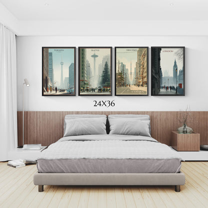 The World Cities Collection | London · Toronto · Seattle · Tokyo