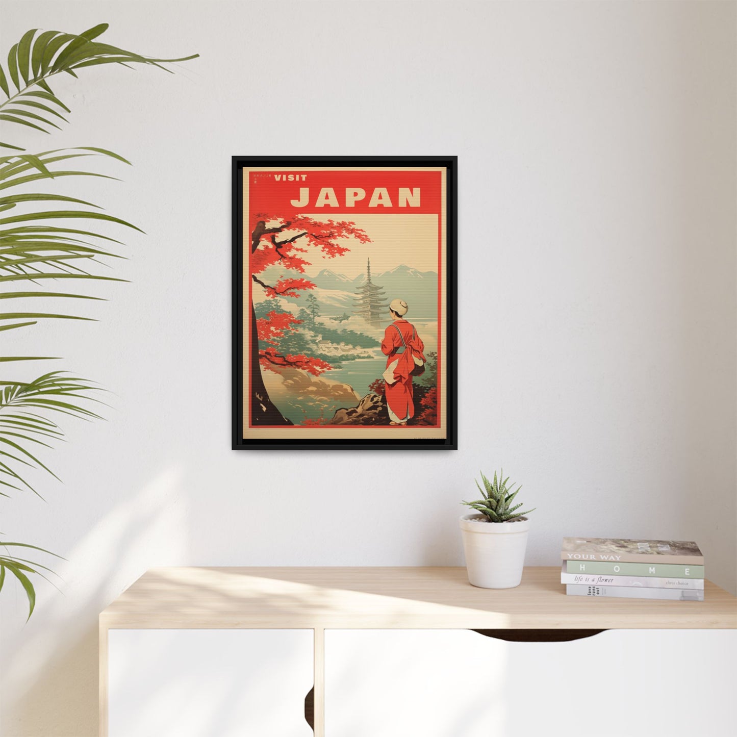 Visit Japan Vintage Poster | Museum-Quality Fine Art Print