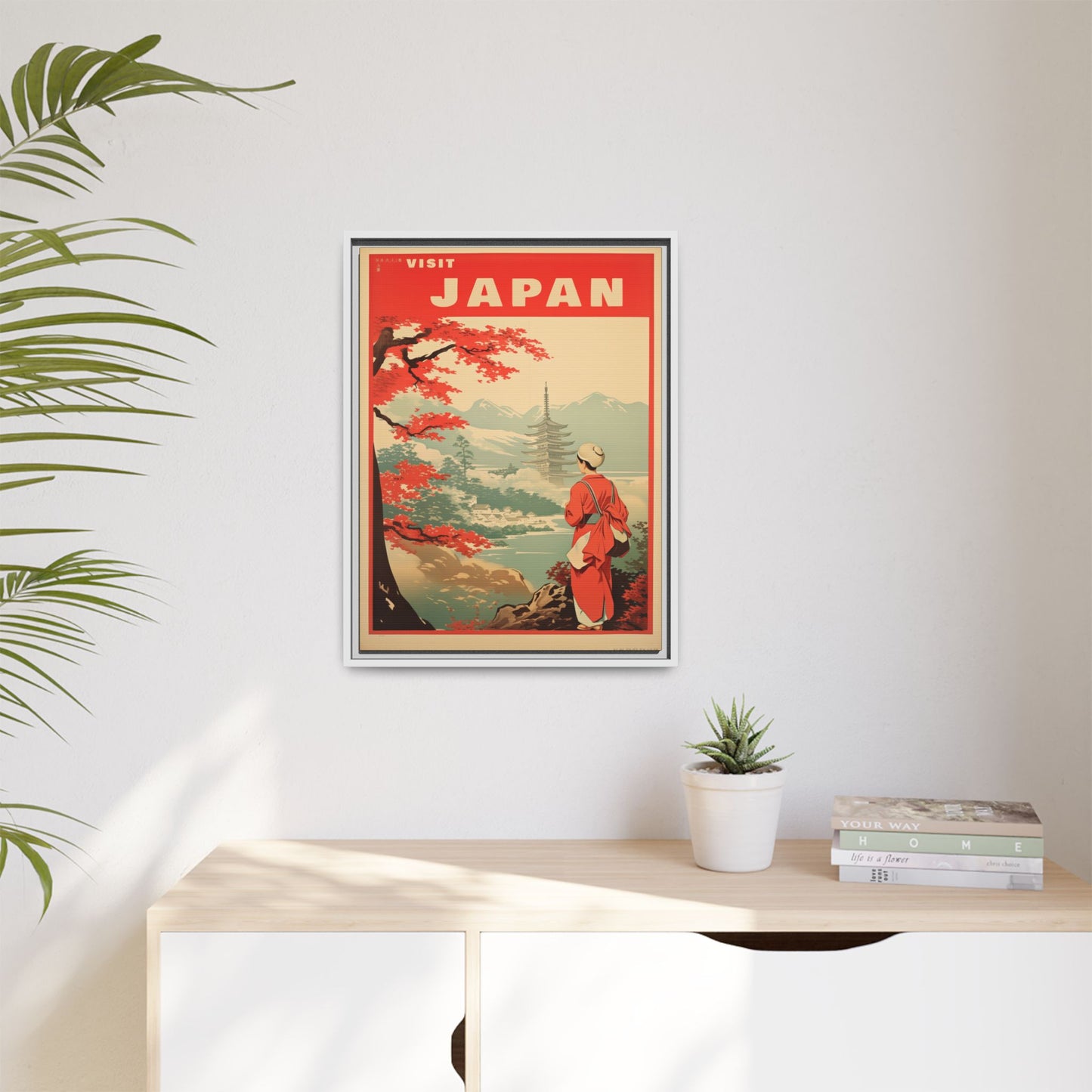 Visit Japan Vintage Poster | Museum-Quality Fine Art Print
