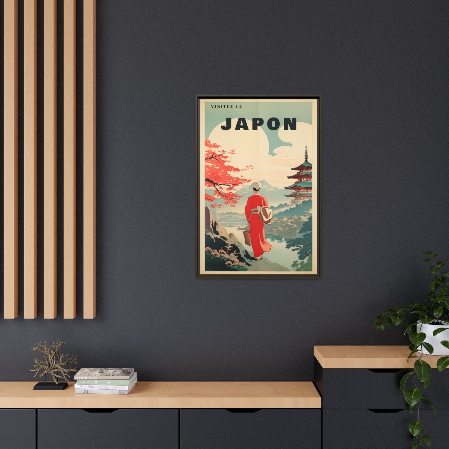 Vintage Japan Travel Poster | Museum-Quality Fine Art Print