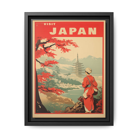 Visit Japan Vintage Poster | Museum-Quality Fine Art Print