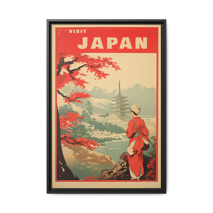 Visit Japan Vintage Poster | Museum-Quality Fine Art Print