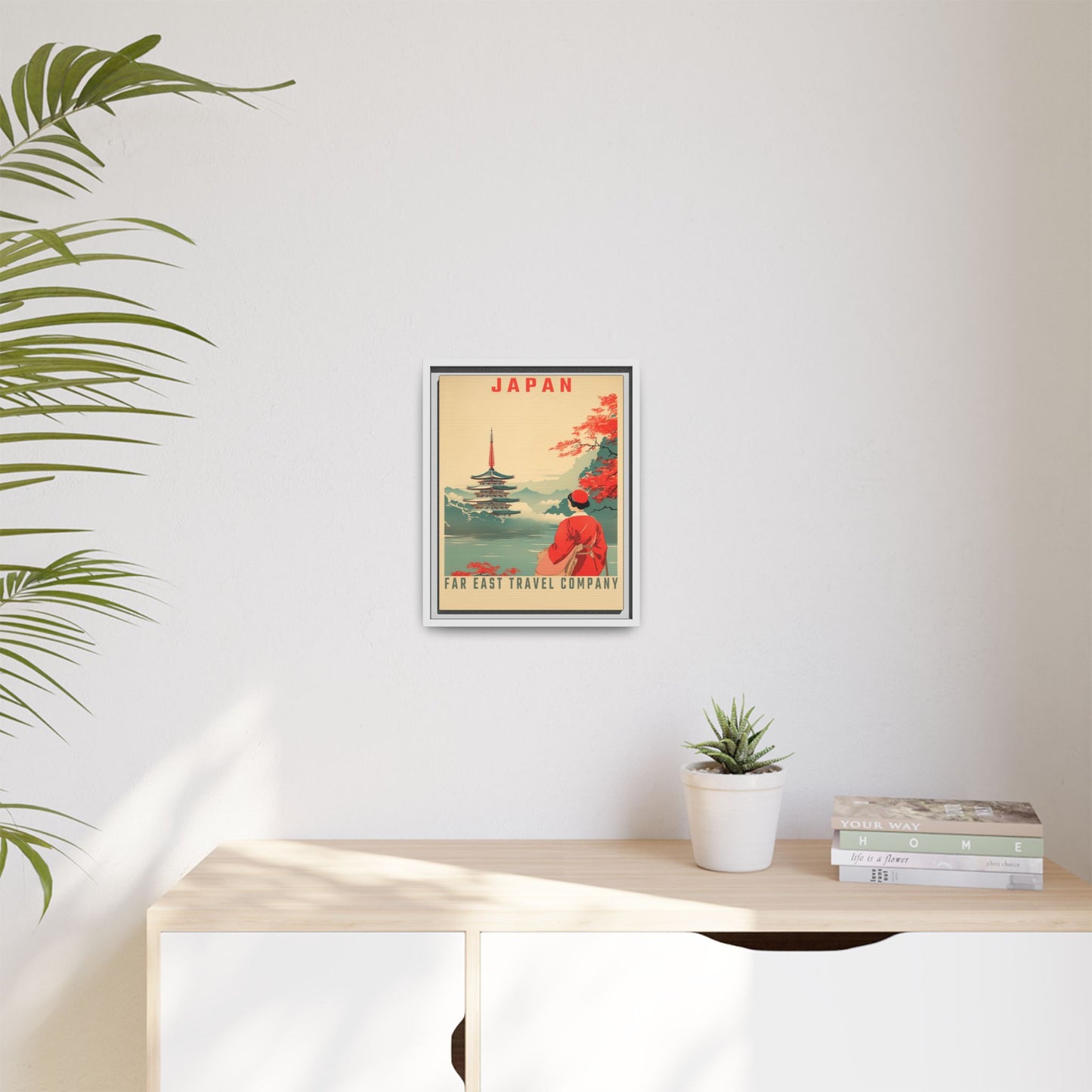 Japan Far East Travel Company Vintage Poster | Museum-Quality Fine Art Print