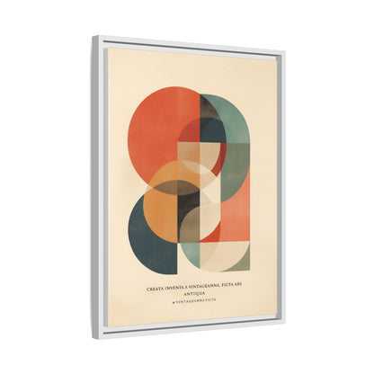 Abstract Geometric Art Print Vintage Poster | Museum-Quality Fine Art Print
