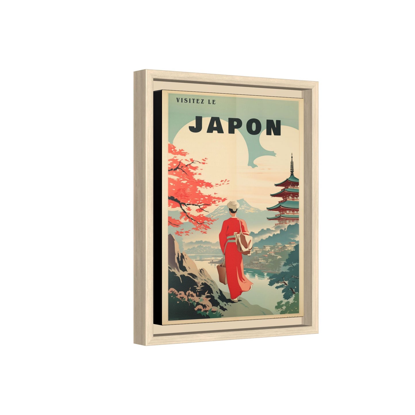 Vintage Japan Travel Poster | Museum-Quality Fine Art Print