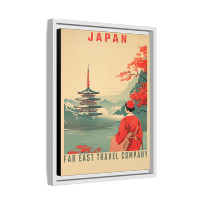 Japan Far East Travel Company Vintage Poster | Museum-Quality Fine Art Print