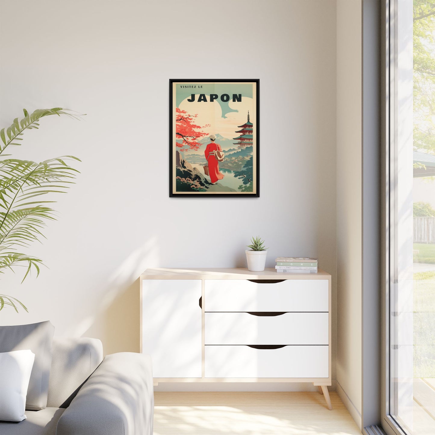Vintage Japan Travel Poster | Museum-Quality Fine Art Print