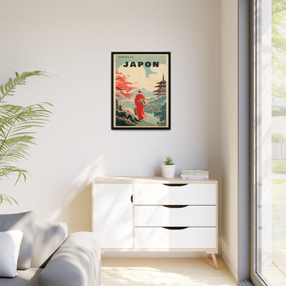 Vintage Japan Travel Poster | Museum-Quality Fine Art Print