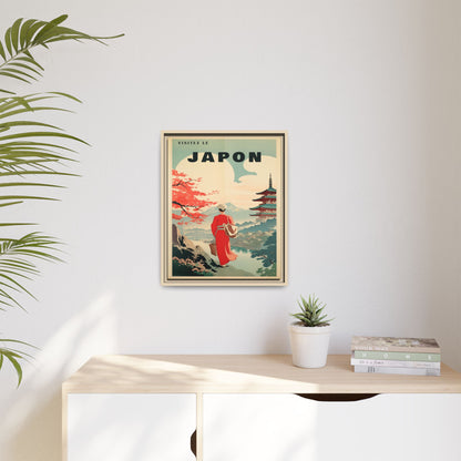 Vintage Japan Travel Poster | Museum-Quality Fine Art Print