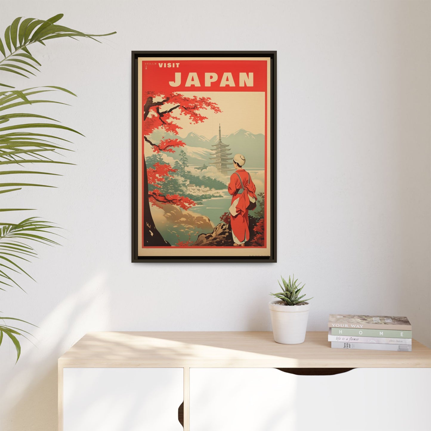 Visit Japan Vintage Poster | Museum-Quality Fine Art Print