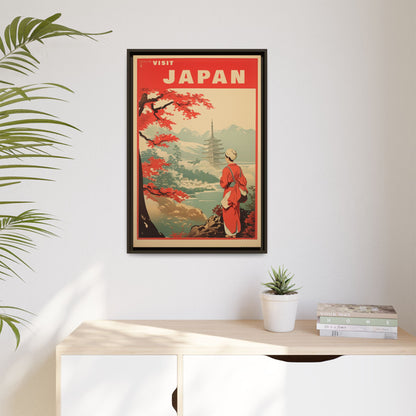 Visit Japan Vintage Poster | Museum-Quality Fine Art Print