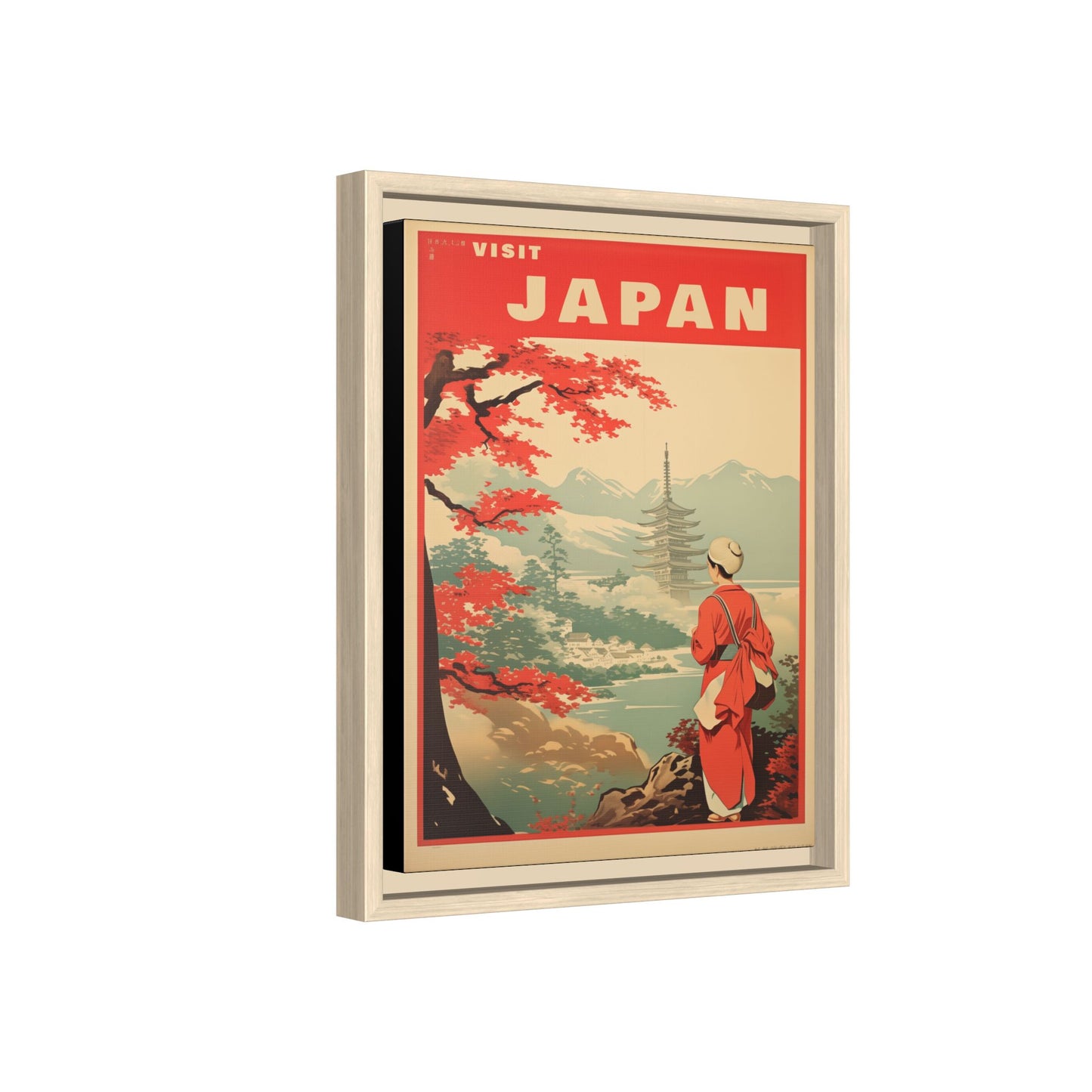 Visit Japan Vintage Poster | Museum-Quality Fine Art Print