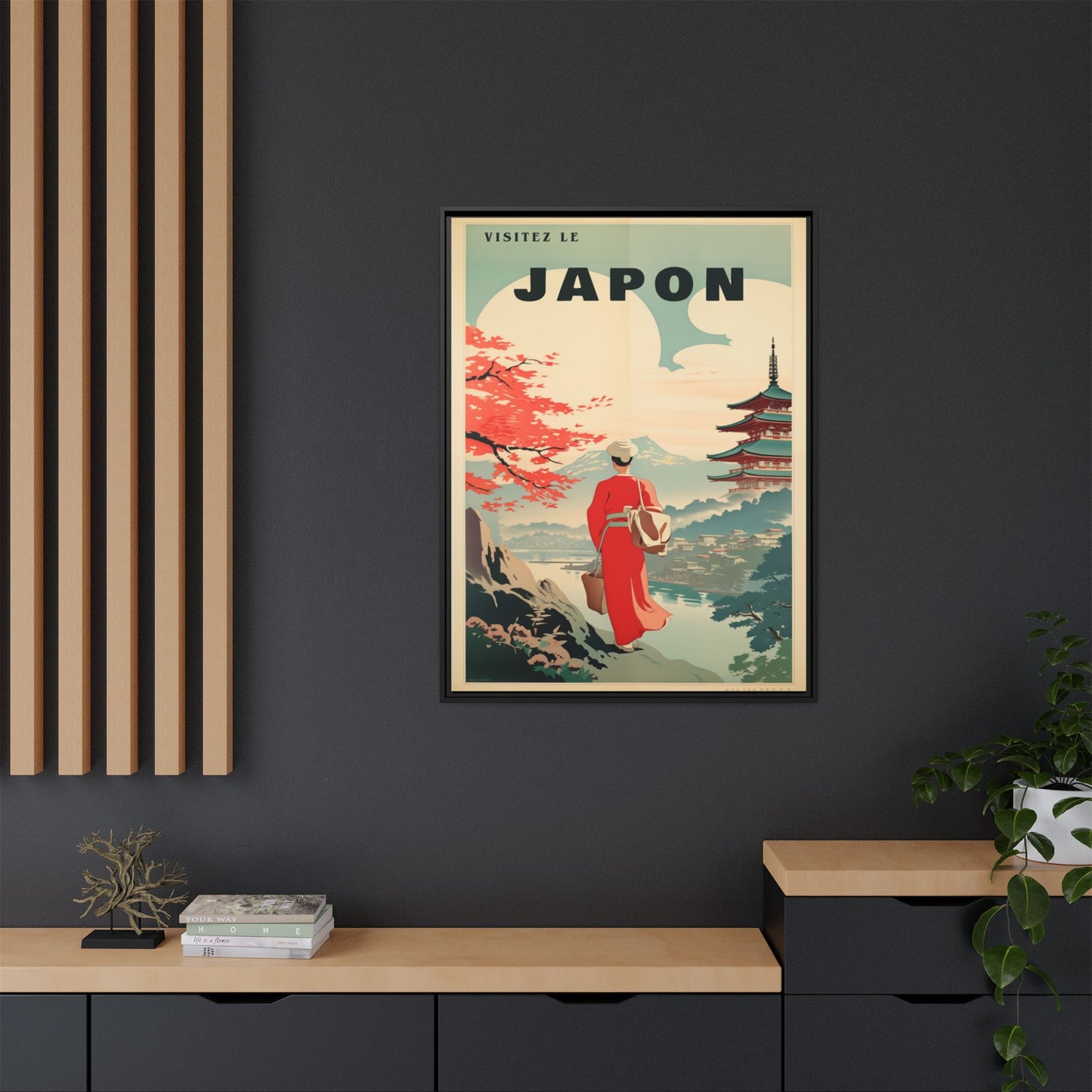 Vintage Japan Travel Poster | Museum-Quality Fine Art Print
