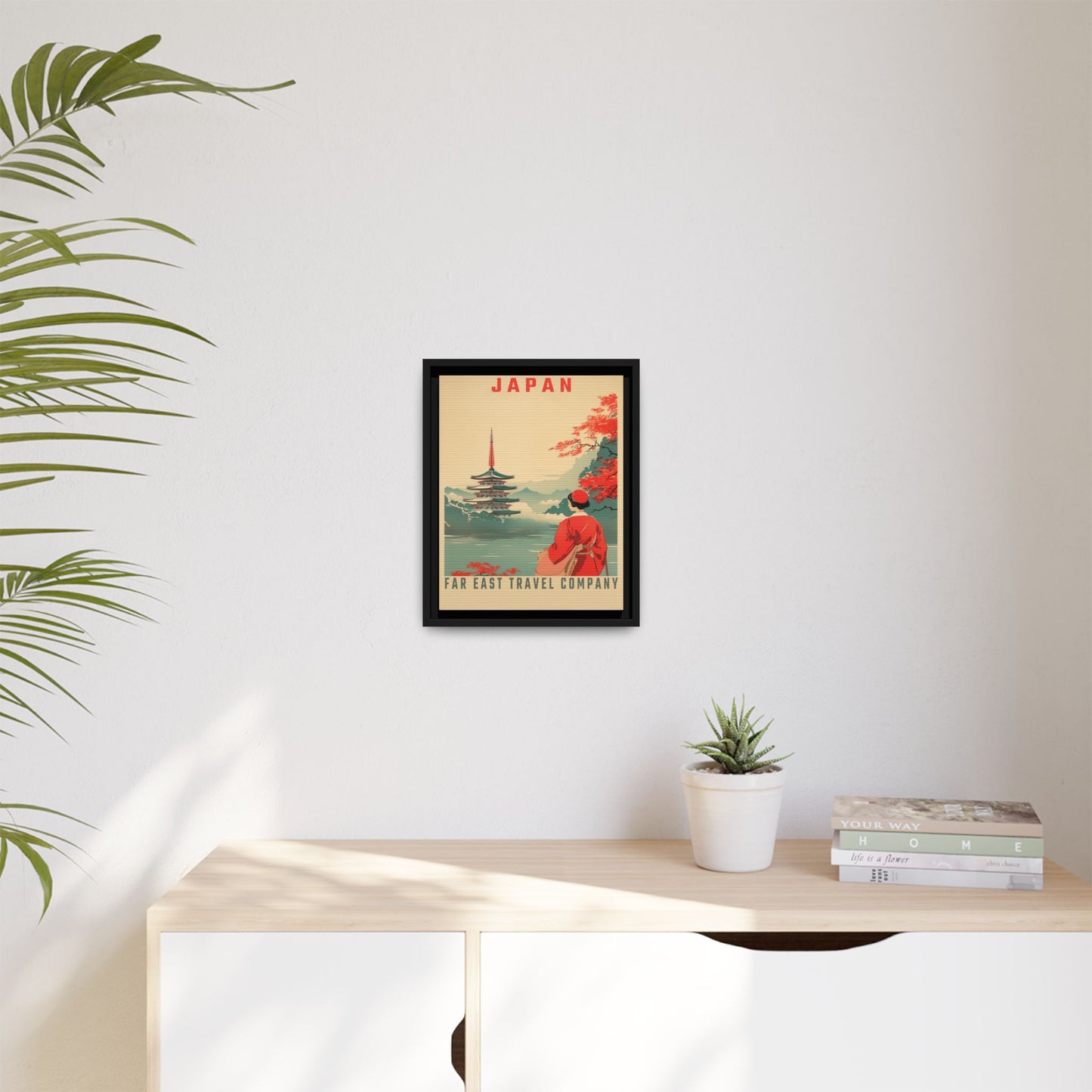 Japan Far East Travel Company Vintage Poster | Museum-Quality Fine Art Print