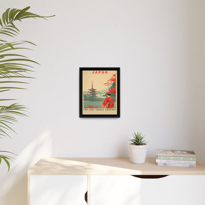 Japan Far East Travel Company Vintage Poster | Museum-Quality Fine Art Print
