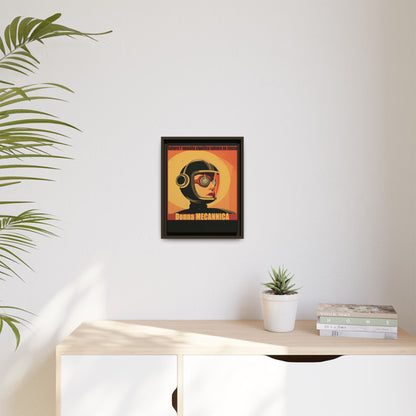 Donna Meccanica Retro Sci-Fi Vintage Poster | Museum-Quality Fine Art Print