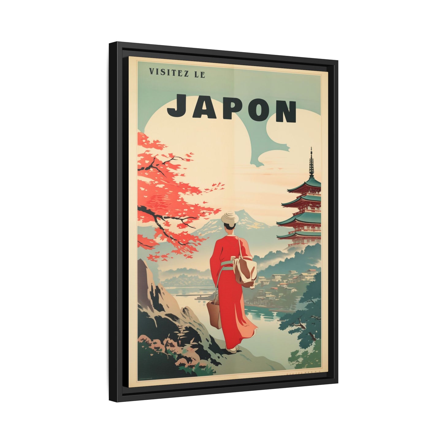 Vintage Japan Travel Poster | Museum-Quality Fine Art Print