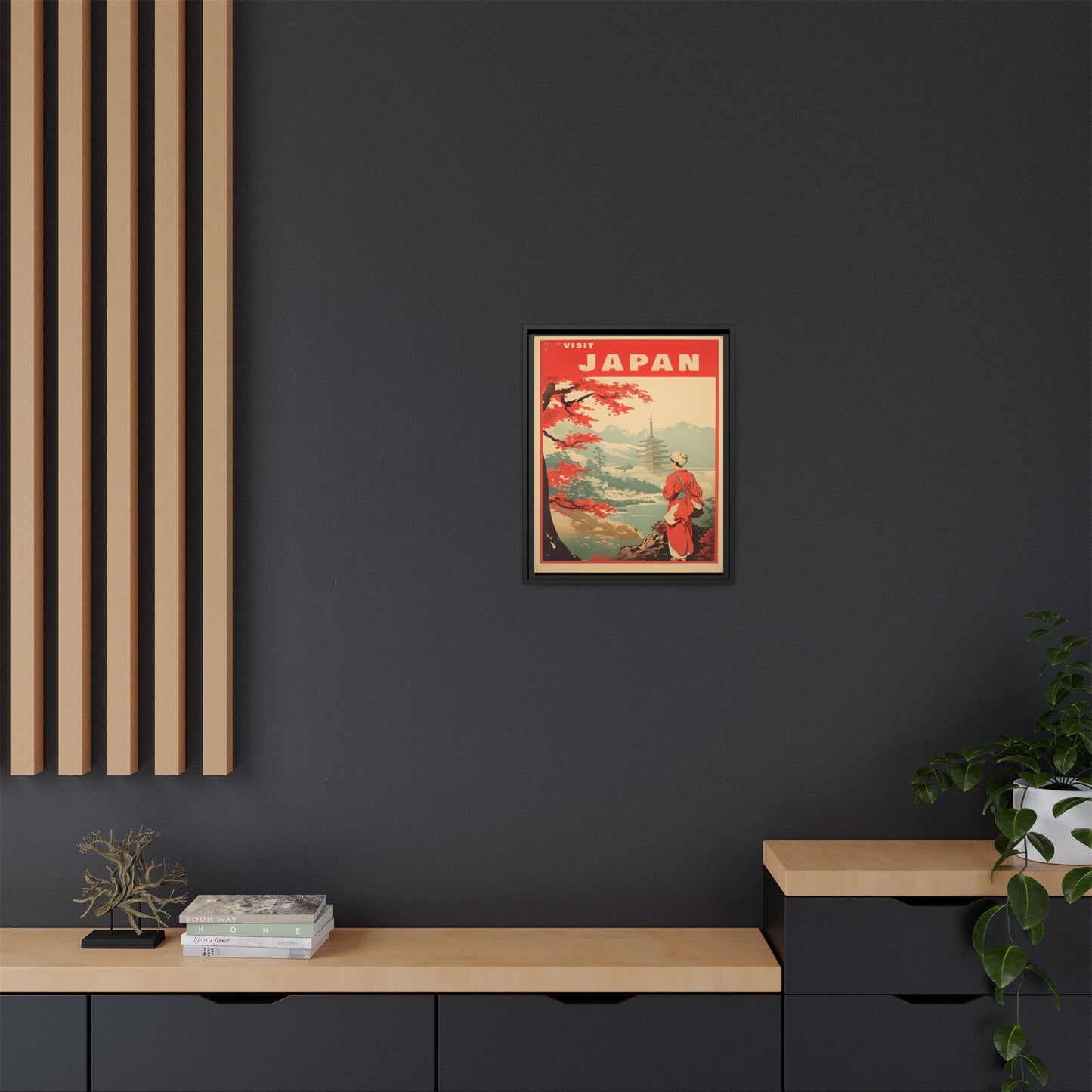 Visit Japan Vintage Poster | Museum-Quality Fine Art Print