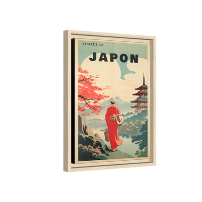 Vintage Japan Travel Poster | Museum-Quality Fine Art Print