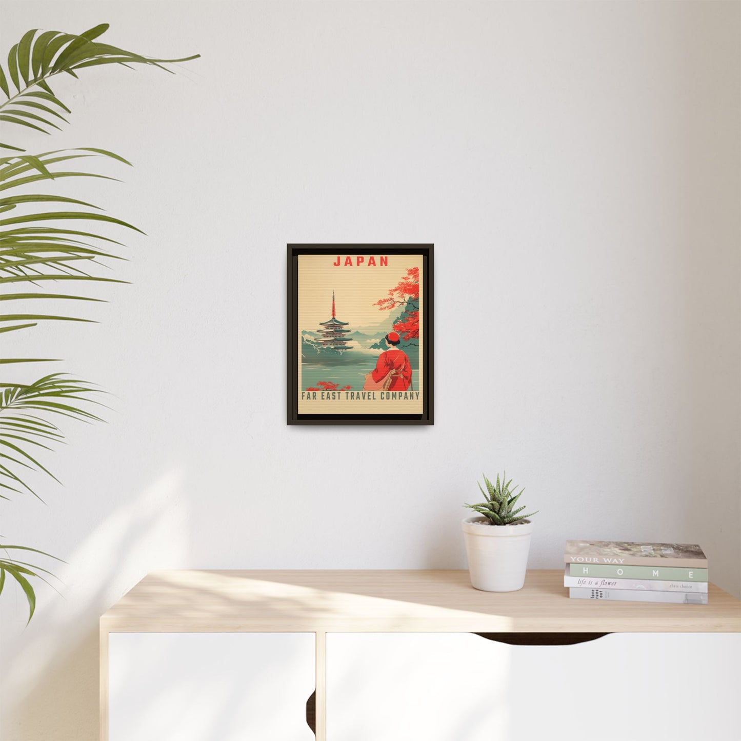 Japan Far East Travel Company Vintage Poster | Museum-Quality Fine Art Print