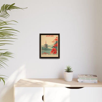 Japan Far East Travel Company Vintage Poster | Museum-Quality Fine Art Print