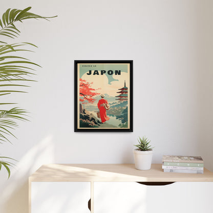 Vintage Japan Travel Poster | Museum-Quality Fine Art Print