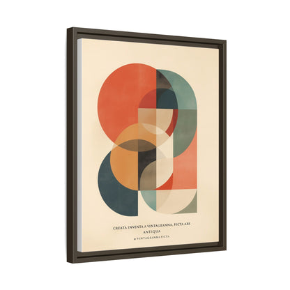 Abstract Geometric Art Print Vintage Poster | Museum-Quality Fine Art Print