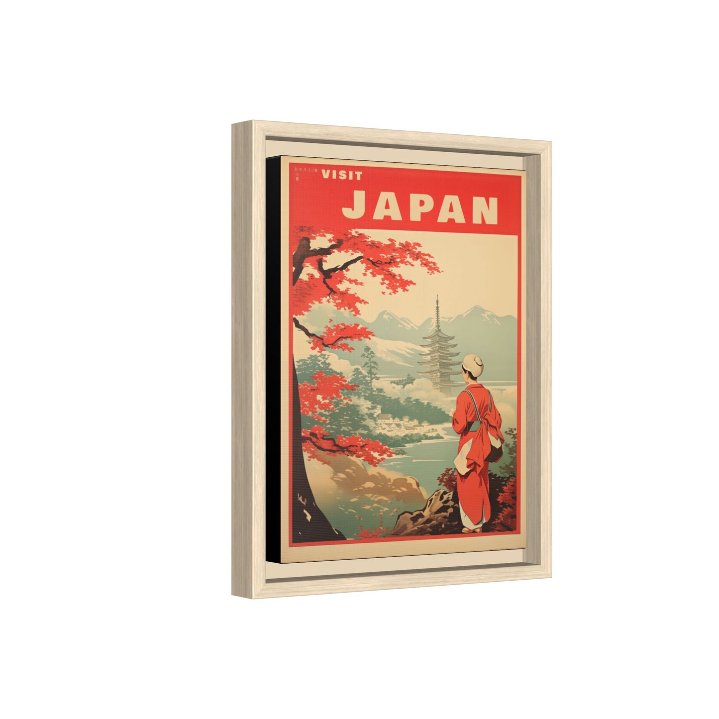 Visit Japan Vintage Poster | Museum-Quality Fine Art Print