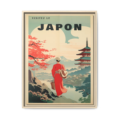 Vintage Japan Travel Poster | Museum-Quality Fine Art Print