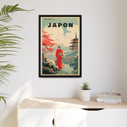 Vintage Japan Travel Poster | Museum-Quality Fine Art Print