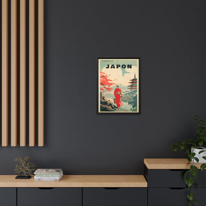 Vintage Japan Travel Poster | Museum-Quality Fine Art Print