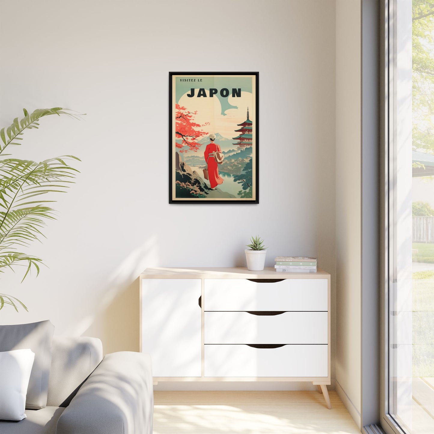 Vintage Japan Travel Poster | Museum-Quality Fine Art Print