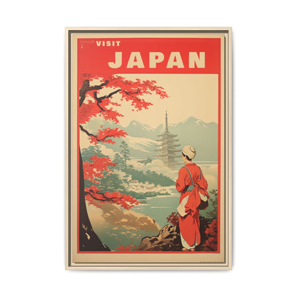 Visit Japan Vintage Poster | Museum-Quality Fine Art Print