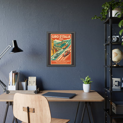 Vintage Velocity Framed Poster | Museum-Quality Fine Art Print