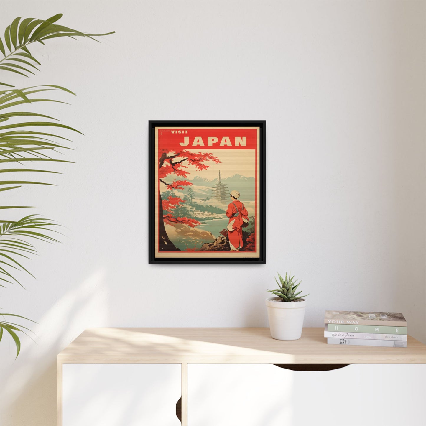 Visit Japan Vintage Poster | Museum-Quality Fine Art Print
