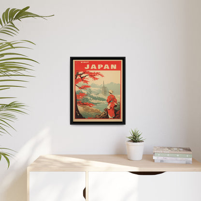 Visit Japan Vintage Poster | Museum-Quality Fine Art Print