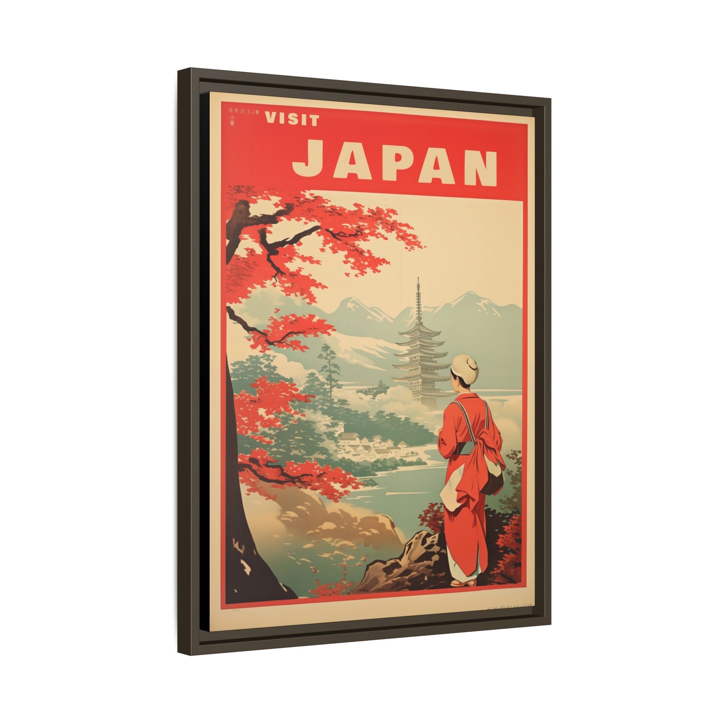 Visit Japan Vintage Poster | Museum-Quality Fine Art Print