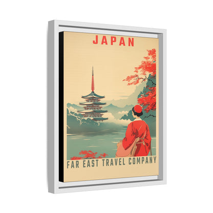 Japan Far East Travel Company Vintage Poster | Museum-Quality Fine Art Print
