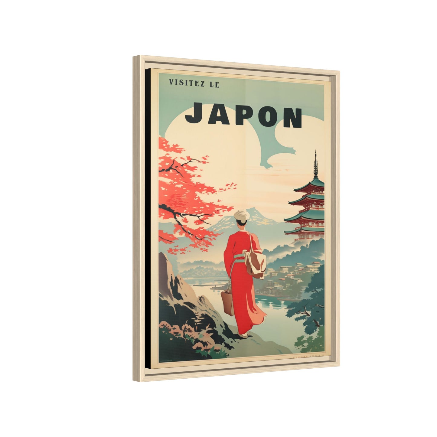 Vintage Japan Travel Poster | Museum-Quality Fine Art Print