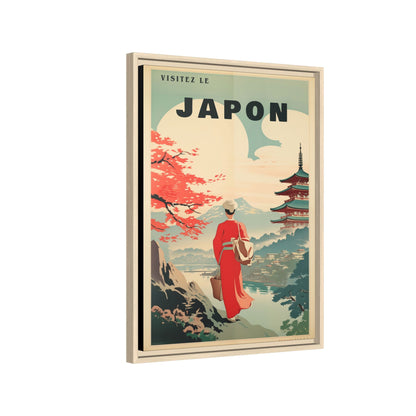 Vintage Japan Travel Poster | Museum-Quality Fine Art Print