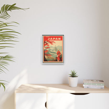Visit Japan Vintage Poster | Museum-Quality Fine Art Print
